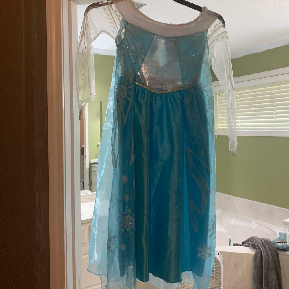 Elsa Costume Dress Size 8